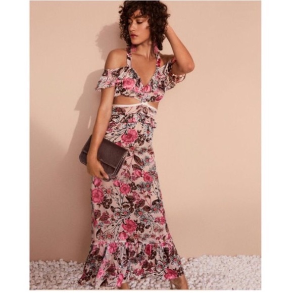 For Love And Lemons Dresses & Skirts - Ultra Rare NWT For Love and Lemons Cadence Maxi Dress XS